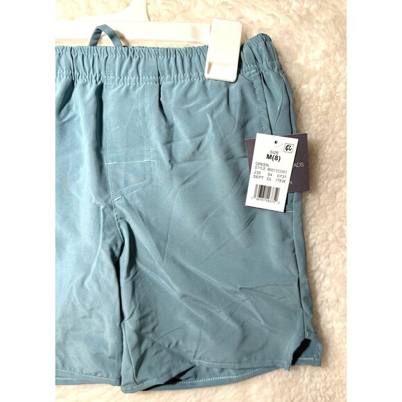 Grayson Threads Kids Shorts Boys Pull On - Green - Size M (8) NWT - Picture 3 of 4